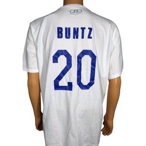 NBA Combine T Shirt Size XL #20 Buntz White NWT New Under Armour‎